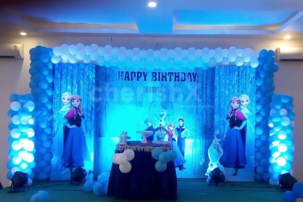 Frozen Themed Birthday Decorations – YNN Events-Hyderabad