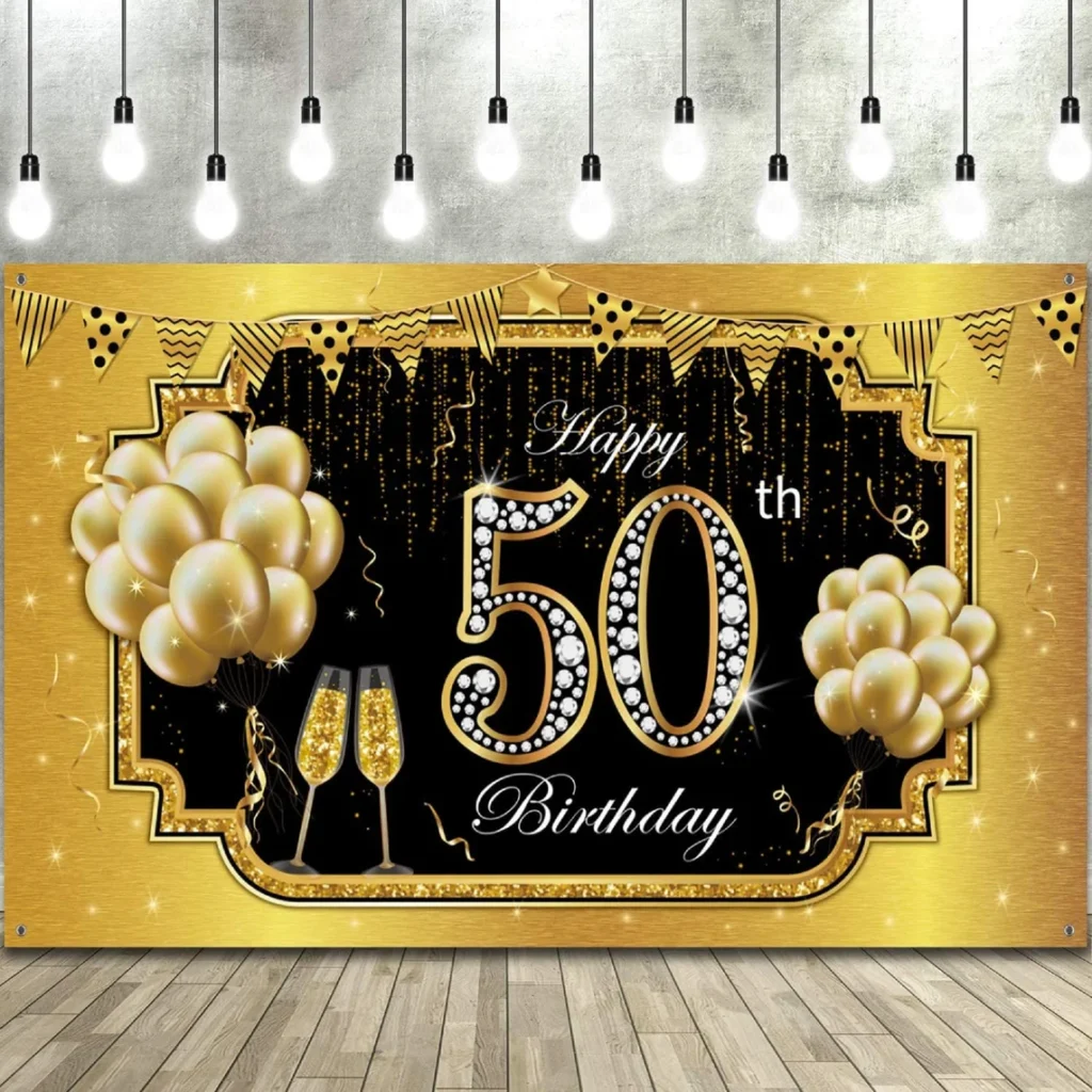 50th Birthday Decoration